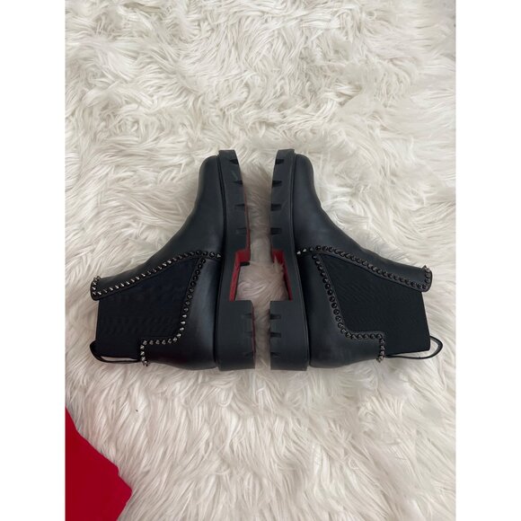 Christian Louboutin Out Lina Chelsea Ankle Boots - Picture 11 of 14